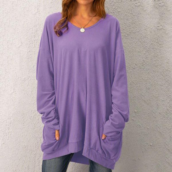 women's t-shirt women long sleeve oversized casual basic solid female o-neck loose tees 2021 fashion t-shirts, White
women's t-shirt women long sleeve oversized casual basic solid female o-neck loose tees 2021 fashion t-shirts, White