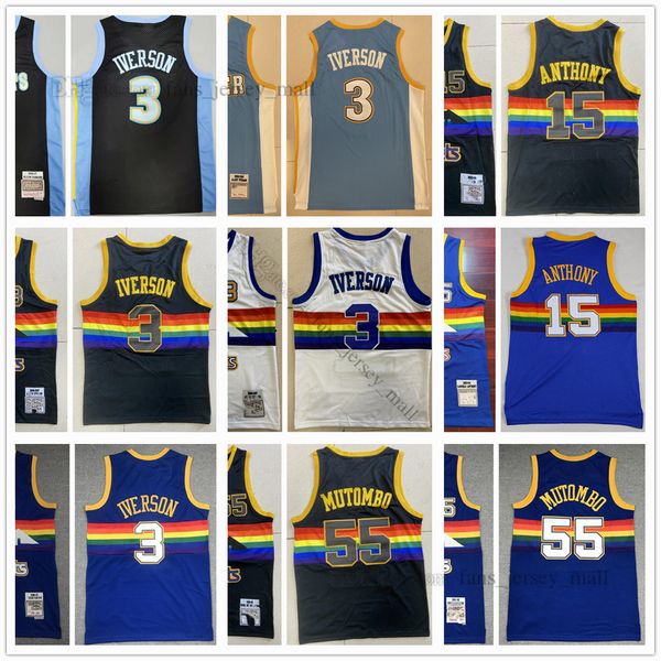 youth kids men basketball jerseys 55 dikembe 15 carmelo mutombo 3 allen anthony iverson retro jersey, Black;red
youth kids men basketball jerseys 55 dikembe 15 carmelo mutombo 3 allen anthony iverson retro jersey, Black;red