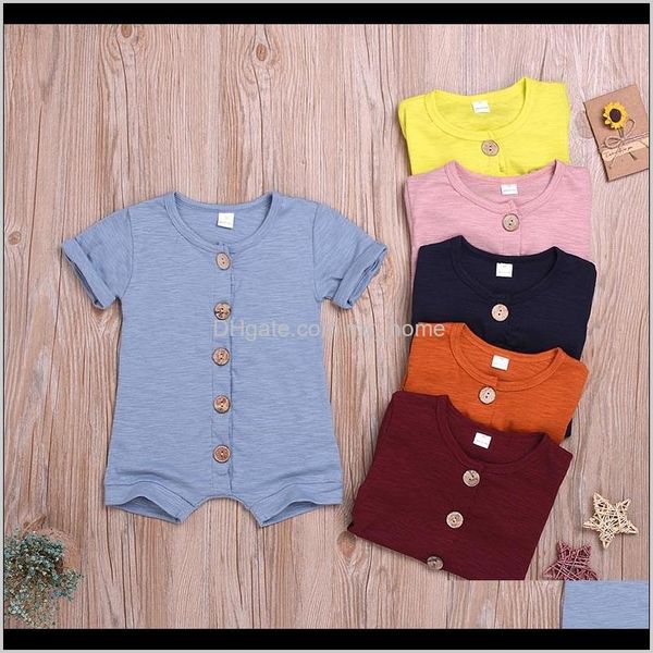 jumpsuitsrompers clothing baby kids maternity drop delivery 2021 born girls rompers 6 colors candy color boys jumpsuit infant summer baby cl, Blue
jumpsuitsrompers clothing baby kids maternity drop delivery 2021 born girls rompers 6 colors candy color boys jumpsuit infant summer baby cl, Blue