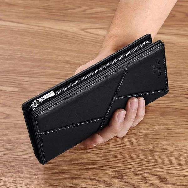 wallets high-end brand leather wallet men's long multi-function youth zipper clutch bag simple ultra-thin first layer cowhide, Red;black
wallets high-end brand leather wallet men's long multi-function youth zipper clutch bag simple ultra-thin first layer cowhide, Red;black