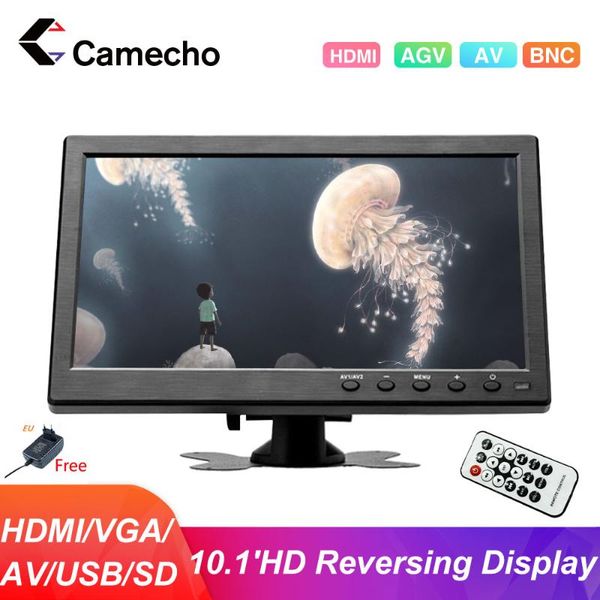 car video camecho10.1"hd headrest monitor tft lcd hd digital screen hdmi/vga/av/usb/sd slim uv coating pc/tv/dvd player for monitoring
car video camecho10.1"hd headrest monitor tft lcd hd digital screen hdmi/vga/av/usb/sd slim uv coating pc/tv/dvd player for monitoring