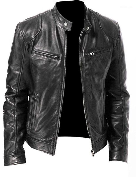 men's fur & faux 2021 autumn and winter fashion leather jacket black brown male stand-up collar pu motorcycle ja
men's fur & faux 2021 autumn and winter fashion leather jacket black brown male stand-up collar pu motorcycle ja