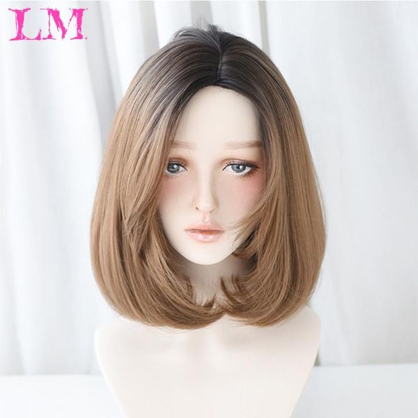 synthetic wigs liangmo short wavy for black women african american light brown hair purple heat resistant cosplay wig
synthetic wigs liangmo short wavy for black women african american light brown hair purple heat resistant cosplay wig