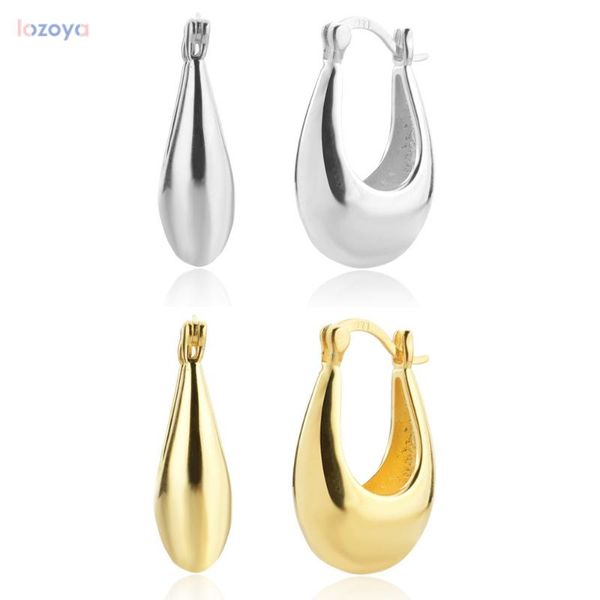 hoop & huggie lozoya 925 sterling silver hollow circle earring piercing loops huggies hoops plain polishing women luxury jewelry, Golden;silver
hoop & huggie lozoya 925 sterling silver hollow circle earring piercing loops huggies hoops plain polishing women luxury jewelry, Golden;silver