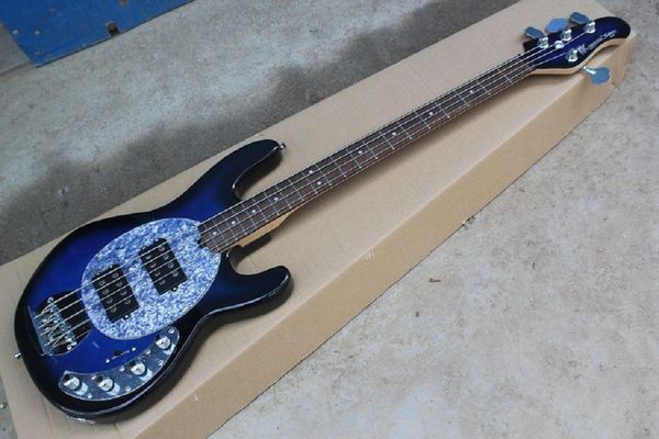 shipping guitar music man sabre active pickup ernie ball sting ray blue 4 string bass guitar @23
shipping guitar music man sabre active pickup ernie ball sting ray blue 4 string bass guitar @23