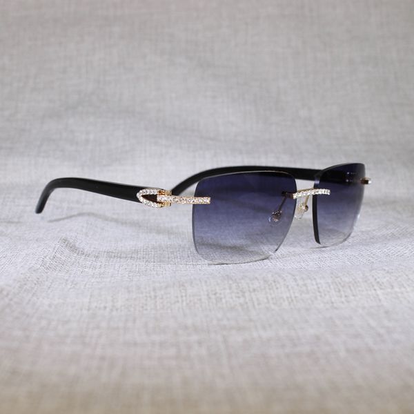 vintage strass zwart wit buffelhoorn randloze mannen hout zonnebril metalen frame shad voor zomer club eyewear, White;black
vintage strass zwart wit buffelhoorn randloze mannen hout zonnebril metalen frame shad voor zomer club eyewear, White;black