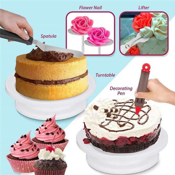baking & pastry tools toolslife 164 piece cake turntable set kitchen decorating diy cream dessert mouth
baking & pastry tools toolslife 164 piece cake turntable set kitchen decorating diy cream dessert mouth