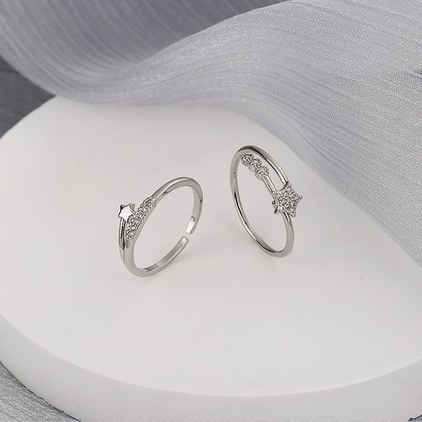 wedding rings korean chic five star men luxury silver color rhinestones zircon pentagram daisy beads chain women party, Slivery;golden
wedding rings korean chic five star men luxury silver color rhinestones zircon pentagram daisy beads chain women party, Slivery;golden