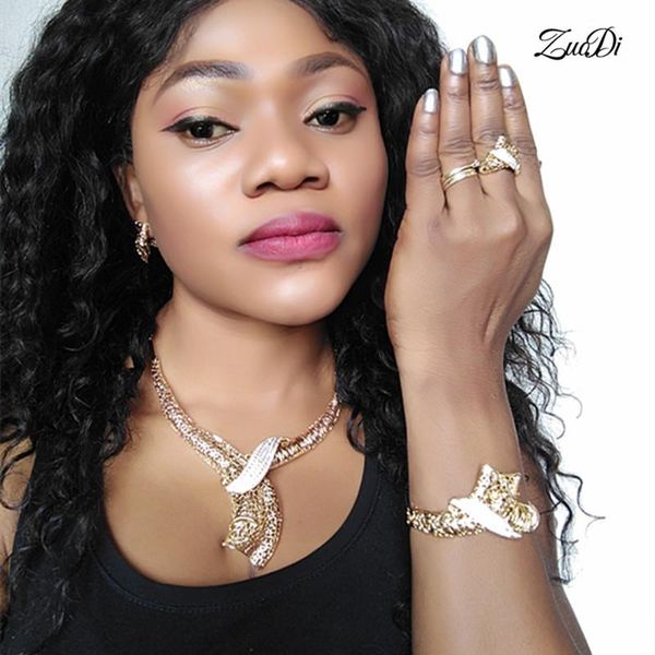earrings & necklace grace 2021 exquisite noble gold beidal jewelry set wholesale nigerian woman wedding african designer, Silver
earrings & necklace grace 2021 exquisite noble gold beidal jewelry set wholesale nigerian woman wedding african designer, Silver