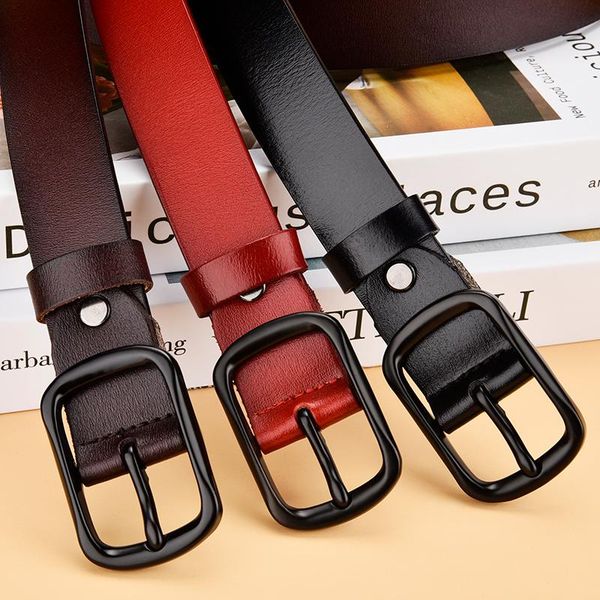 belts high-quality women's fashion business designer leisure cowhide genuine leather brand smooth buckle waist, Black;brown
belts high-quality women's fashion business designer leisure cowhide genuine leather brand smooth buckle waist, Black;brown