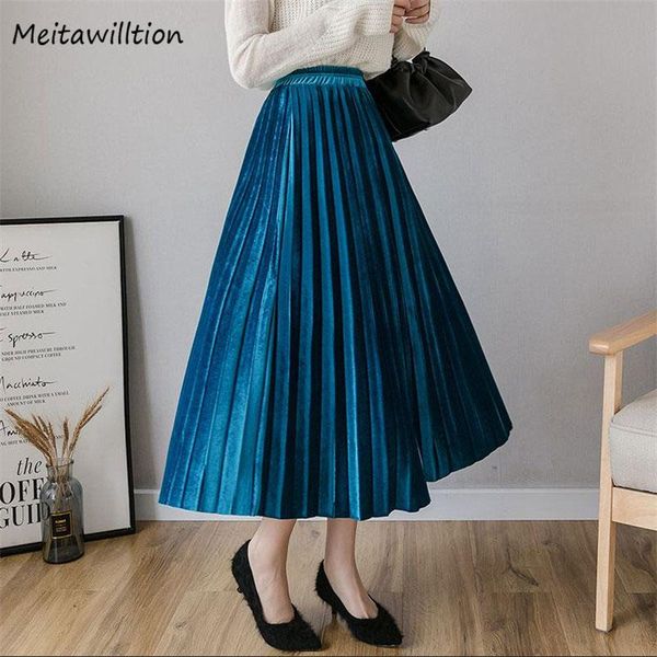 skirts autumn winter high waist mid-calf black skirt 2021 lady pleated elegant a line women korean outside
skirts autumn winter high waist mid-calf black skirt 2021 lady pleated elegant a line women korean outside