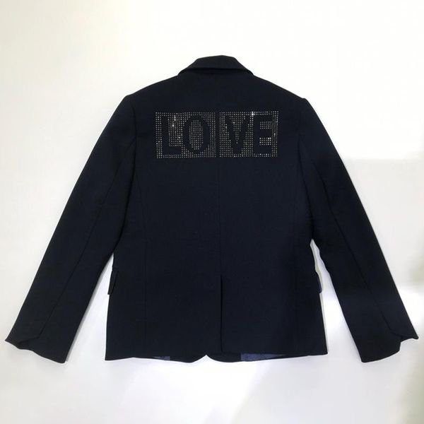 women's suits & blazers rowling chic love letter drilling ladies blazer long sleeve buttons women suit jacket casual classic female, White;black
women's suits & blazers rowling chic love letter drilling ladies blazer long sleeve buttons women suit jacket casual classic female, White;black
