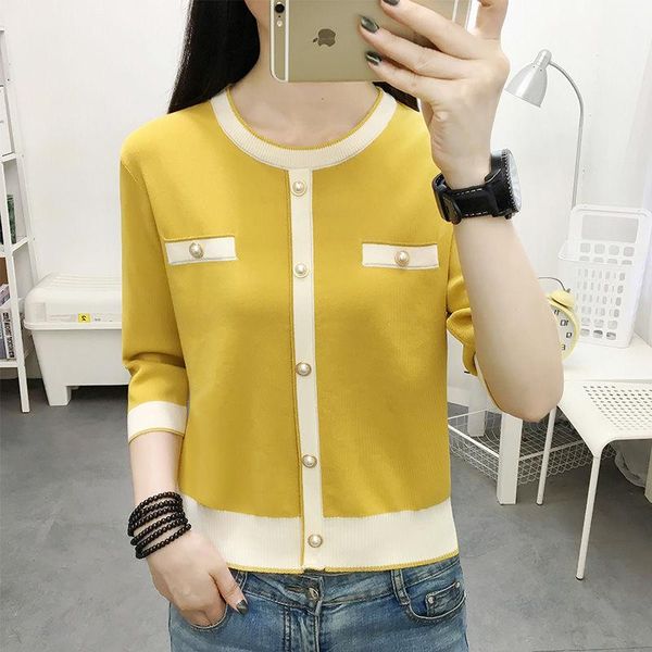 women's sweaters 2021 autumn winter women o neck basic ice silk pearl button oversized knitted jumper female loose pullover sweater k1, White;black
women's sweaters 2021 autumn winter women o neck basic ice silk pearl button oversized knitted jumper female loose pullover sweater k1, White;black