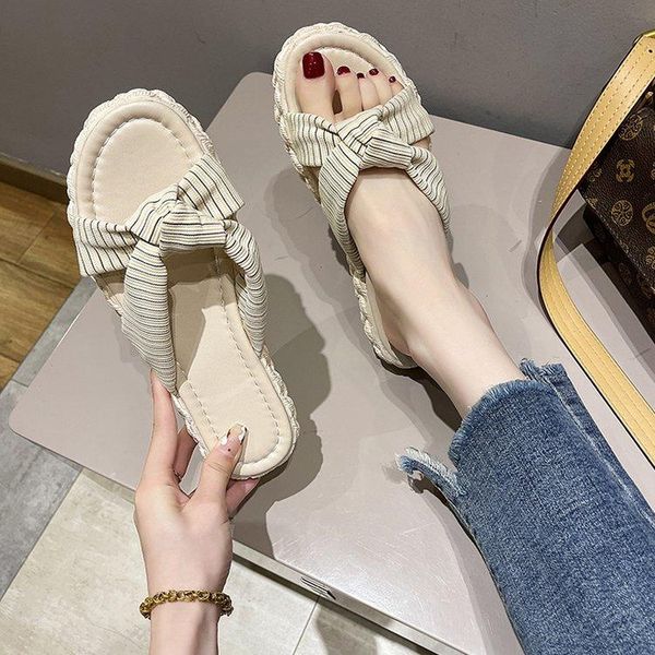 slippers for women summer wear 2021 bow tie flops soft bottom flat simple daily beach cool, Black
slippers for women summer wear 2021 bow tie flops soft bottom flat simple daily beach cool, Black