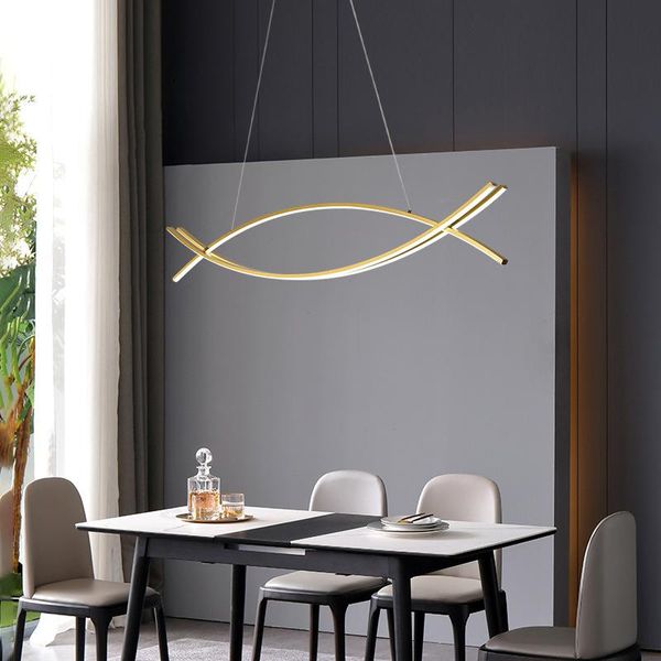 pendant lamps postmodern minimalist golden fish-shaped art led chandelier for living room bedroom restaurant
pendant lamps postmodern minimalist golden fish-shaped art led chandelier for living room bedroom restaurant