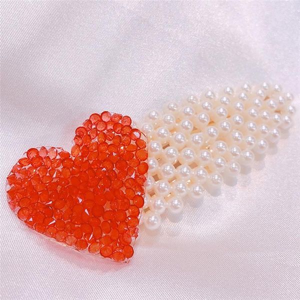 hair clips & barrettes pinksee charm red crystal heart white imitation pearl metal clip barrette hairpin headdress women accessories, Golden;silver
hair clips & barrettes pinksee charm red crystal heart white imitation pearl metal clip barrette hairpin headdress women accessories, Golden;silver