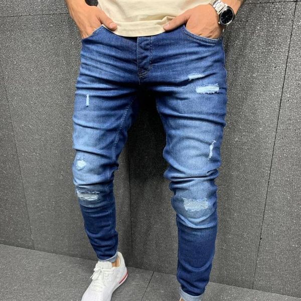 men's jeans mens skinny patchwork ripped slim blue denim pants pencil street hip-hop trousers fashion cowboy clothing men
men's jeans mens skinny patchwork ripped slim blue denim pants pencil street hip-hop trousers fashion cowboy clothing men