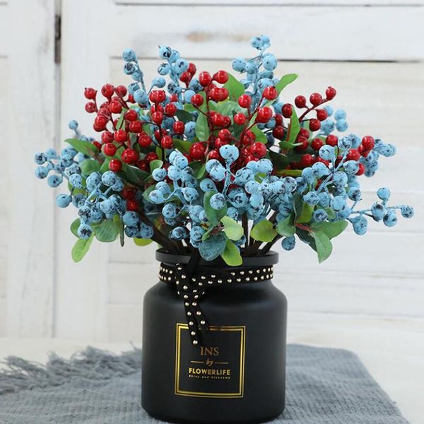berry artificial flower fake red berries christmas year's decor tree decoration for home decorative flowers & wreaths
berry artificial flower fake red berries christmas year's decor tree decoration for home decorative flowers & wreaths