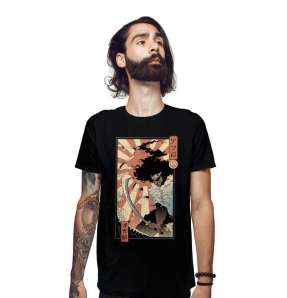 afro samurai ukiyo-e japanese manga otaku warrior art retro black t-shirt s-6xl, White;black
afro samurai ukiyo-e japanese manga otaku warrior art retro black t-shirt s-6xl, White;black