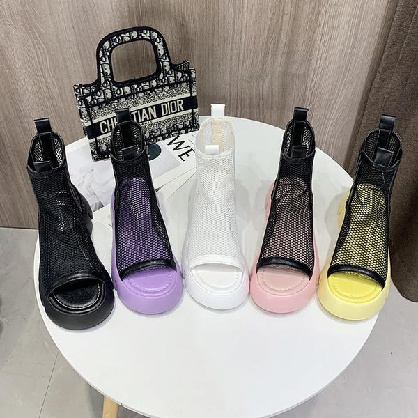 boots wohdhe women summer ankle wedges elastic mesh sandals breathable fashion peep toe for high heels platform, Black
boots wohdhe women summer ankle wedges elastic mesh sandals breathable fashion peep toe for high heels platform, Black