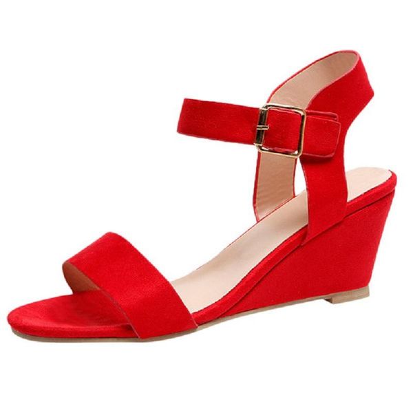 dress shoes women's platform sandals wedges high heel buckle strap roman ladies solid summer 2021, Black
dress shoes women's platform sandals wedges high heel buckle strap roman ladies solid summer 2021, Black