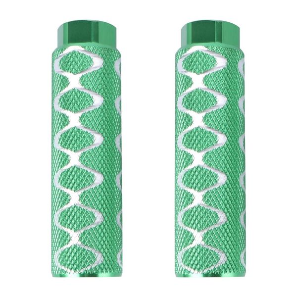 bike pedals 1 pair aluminum alloy bycicle pedal sturdy cylinder seat axle stunt pegs mountain accessory with big hole (green)
bike pedals 1 pair aluminum alloy bycicle pedal sturdy cylinder seat axle stunt pegs mountain accessory with big hole (green)