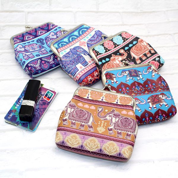 new bohemian canvas pu print small purses wallet women wholesale ethnic elephant coin purses, Red;black
new bohemian canvas pu print small purses wallet women wholesale ethnic elephant coin purses, Red;black