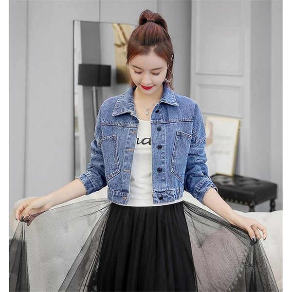 women's jackets fashion short denim jacket korean version of bat type pocket bandage casual student tide a125 zevr, Black;brown
women's jackets fashion short denim jacket korean version of bat type pocket bandage casual student tide a125 zevr, Black;brown