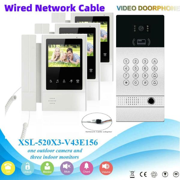 video door phones fingerprint password rfid unlock intercom 4.3 inch monitor 100m network cable doorbell home security kit
video door phones fingerprint password rfid unlock intercom 4.3 inch monitor 100m network cable doorbell home security kit