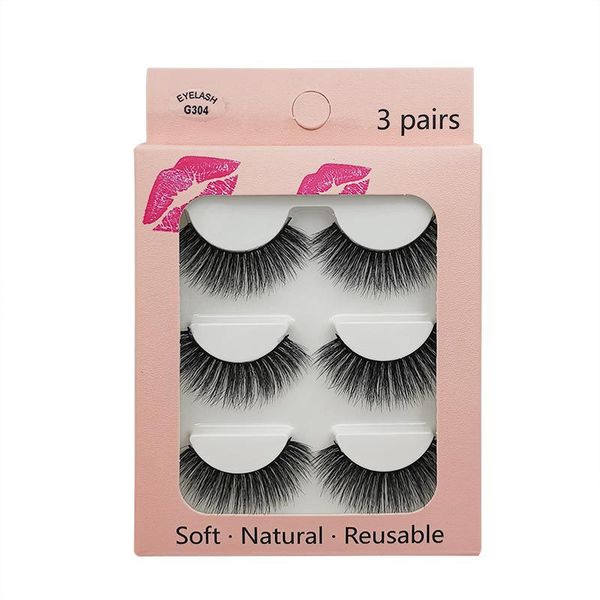3 pairs 3d imitation mink hair eyelash nature bushy crossing lashes individual strip thick lash fake eyelashes makeup tools pestanas de pelo
3 pairs 3d imitation mink hair eyelash nature bushy crossing lashes individual strip thick lash fake eyelashes makeup tools pestanas de pelo