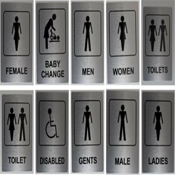 aminum composite panels toilet sign style a. 100x150mm ladies, women, baby change, men, gents other door hardware
aminum composite panels toilet sign style a. 100x150mm ladies, women, baby change, men, gents other door hardware