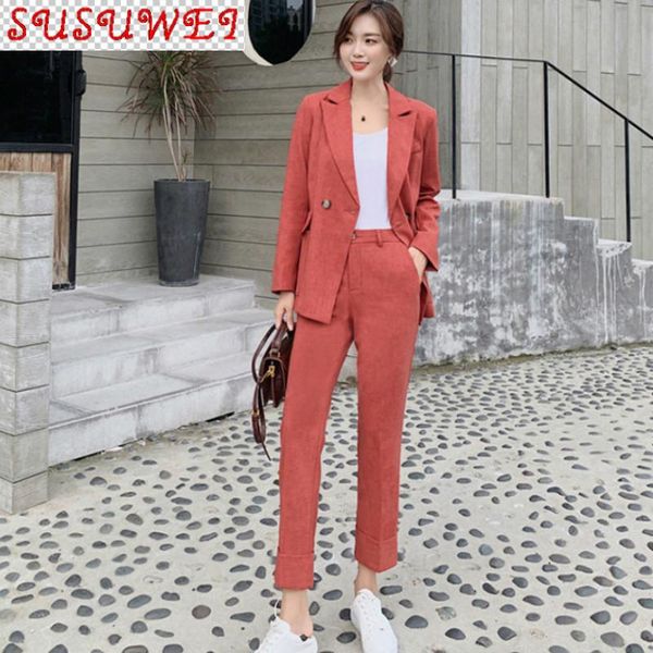 professional women's suit two-piece office pants suits autumn and winter temperament long-sleeved ladies jacket fashion trousers two pi, White
professional women's suit two-piece office pants suits autumn and winter temperament long-sleeved ladies jacket fashion trousers two pi, White