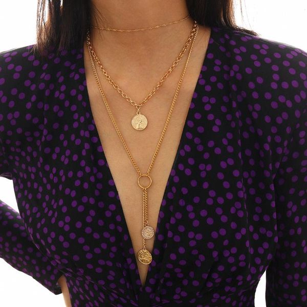 pendant necklaces youvanic bohemian carved coin tassel multilayer long chain necklace for women vintage choker fashion jewelry collar 2465, Silver
pendant necklaces youvanic bohemian carved coin tassel multilayer long chain necklace for women vintage choker fashion jewelry collar 2465, Silver