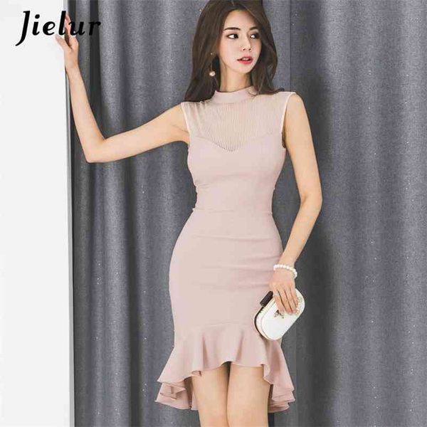 jielur trumpet dress womans mesh patchwork sleeveless summer simple asymmetry vestidos club skinny stand collar ol sukienki 210331, Black;gray
jielur trumpet dress womans mesh patchwork sleeveless summer simple asymmetry vestidos club skinny stand collar ol sukienki 210331, Black;gray
