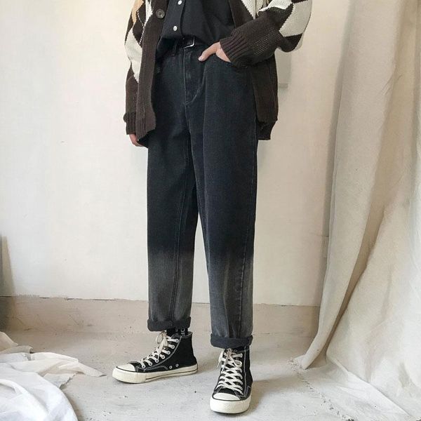 women's jeans autumn winter casual fashion washed gradient plus size 4xl jeans loose women high-waisted straight wide-leg trousers o65b, Blue
women's jeans autumn winter casual fashion washed gradient plus size 4xl jeans loose women high-waisted straight wide-leg trousers o65b, Blue