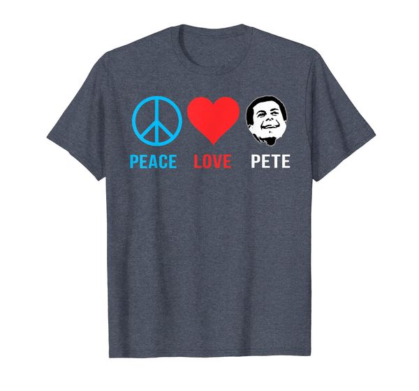 Peace Love Mayor Pete Buttigieg For President 2020 T-Shirt, Mainly pictures