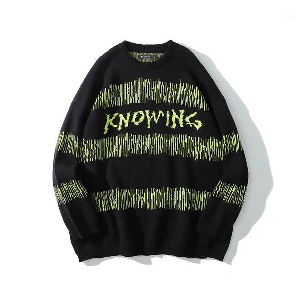 men's sweaters original letter print striped color match men and women o neck harajuku oversize sweater pullover streetwear, White;black
men's sweaters original letter print striped color match men and women o neck harajuku oversize sweater pullover streetwear, White;black