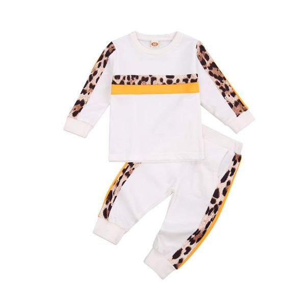 clothing sets born baby boy girl long sleeve hoodie pants clothes outfits set pants leopard printed splice children, White
clothing sets born baby boy girl long sleeve hoodie pants clothes outfits set pants leopard printed splice children, White