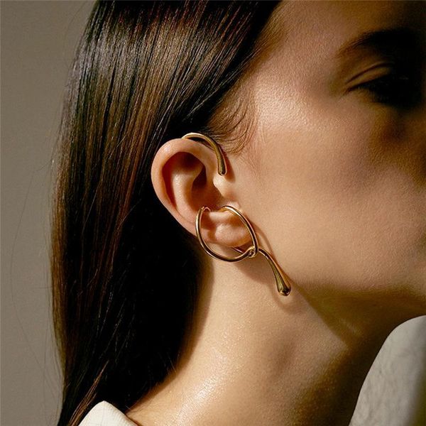 simple chic geometric irregular exaggerated gold silver color metal earrings for women girls accessories stud, Golden;silver
simple chic geometric irregular exaggerated gold silver color metal earrings for women girls accessories stud, Golden;silver