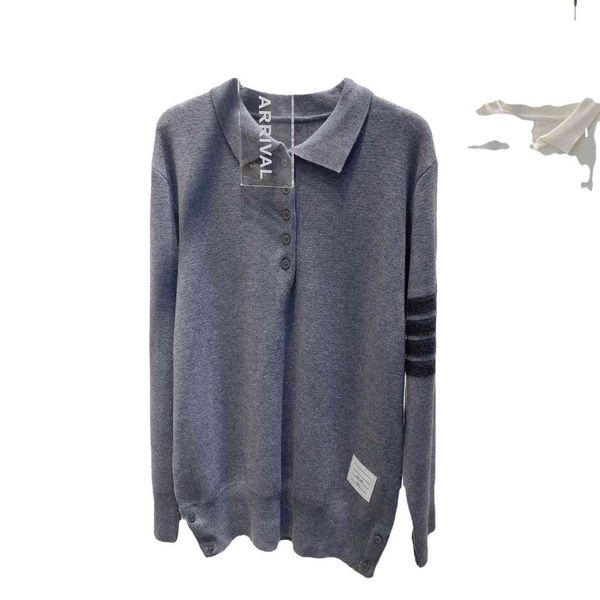 autumn 21 lapel long sleeve wool knitted polo shirt early autumn loose lazy sweater men's and women's t-shirt, Black
autumn 21 lapel long sleeve wool knitted polo shirt early autumn loose lazy sweater men's and women's t-shirt, Black