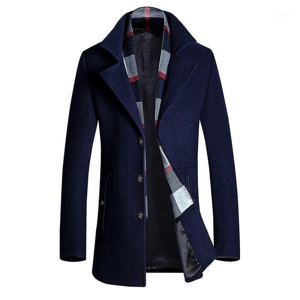 men's trench coats men winter warm fashion wool coat slim fit casual reefer jackets solid breasted peacoat parka drop, Tan;black
men's trench coats men winter warm fashion wool coat slim fit casual reefer jackets solid breasted peacoat parka drop, Tan;black