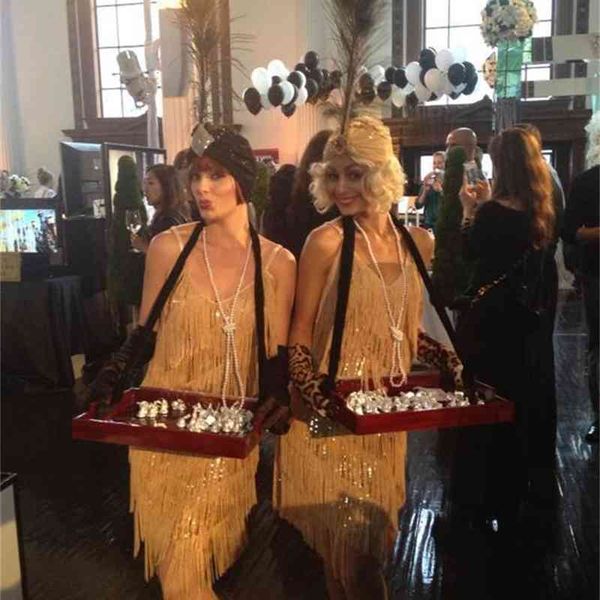 woman 1920s vintage great gatsby party sequin v-neck summer cami gold fringe dress vestidos flapper costumes mx190725, Black;gray
woman 1920s vintage great gatsby party sequin v-neck summer cami gold fringe dress vestidos flapper costumes mx190725, Black;gray