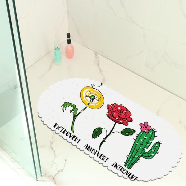 cartoon cactus bathroom anti-slip mat toilet floor waterproof shower suction pvc simple decoration bath carpet mats
cartoon cactus bathroom anti-slip mat toilet floor waterproof shower suction pvc simple decoration bath carpet mats