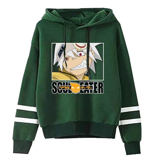men's hoodies & sweatshirts soul eater hoodie men women casual autumn hooded collar sweatshirt oversized pullover coat for anime fans, Black
men's hoodies & sweatshirts soul eater hoodie men women casual autumn hooded collar sweatshirt oversized pullover coat for anime fans, Black
