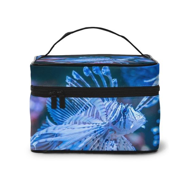 high capacity makeup bag travel cosmetic fish beauty bags & cases 
high capacity makeup bag travel cosmetic fish beauty bags & cases