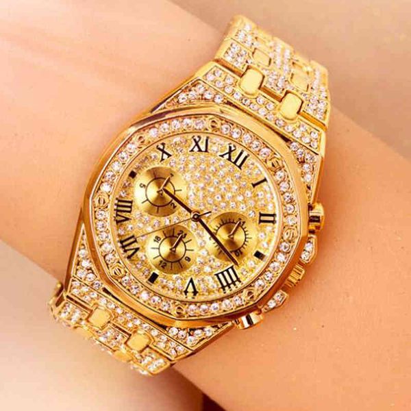 2021 reloj hombre luxury classic gold watch men ice out 316l stainless steel quartz wristwatches business watches clock, Slivery;brown
2021 reloj hombre luxury classic gold watch men ice out 316l stainless steel quartz wristwatches business watches clock, Slivery;brown