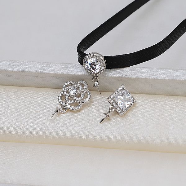 s925 silver fancy black rope neck necklace female collar collarbone chain diy pearl jewelry accessories empty ti0de 1509
s925 silver fancy black rope neck necklace female collar collarbone chain diy pearl jewelry accessories empty ti0de 1509