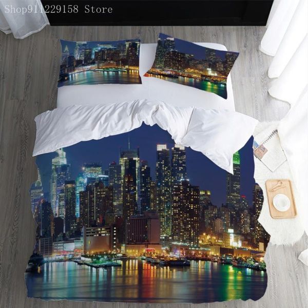 bedding sets bustling city night view duvet cover set 2/3 piece building print quilt single double full bed linen
bedding sets bustling city night view duvet cover set 2/3 piece building print quilt single double full bed linen