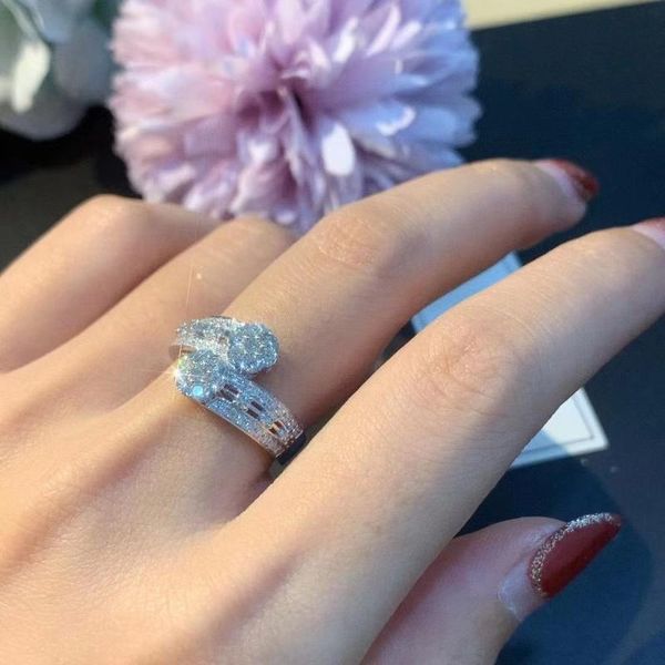 cluster rings luxury super shining ladder full of zircon ladies wedding ring exquisite prom gift hand jewelry fine, Golden;silver
cluster rings luxury super shining ladder full of zircon ladies wedding ring exquisite prom gift hand jewelry fine, Golden;silver