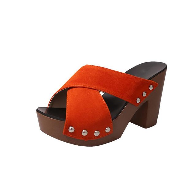 dress shoes summer women sandals square high heel platform flock casual rivet pumps peep toe female elegant ladies, Black
dress shoes summer women sandals square high heel platform flock casual rivet pumps peep toe female elegant ladies, Black